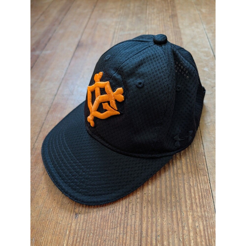 TOKYO YOMIURI GIANTS Under Armour Baseball Cap Hat Strap Back Orange 52-56 cm